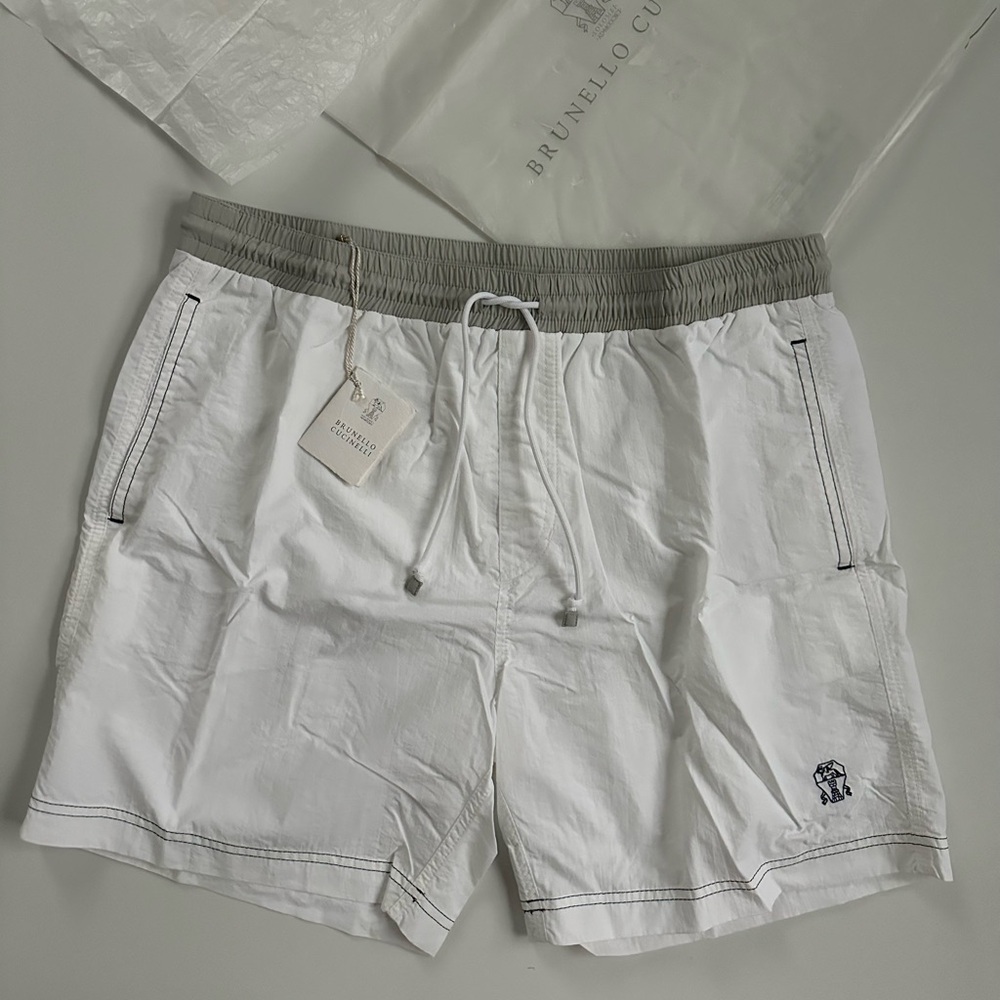 Brand new Brunello Cucinelli swim shorts.Made in Italy size XL